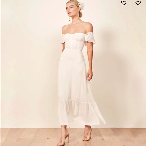 Reformation Dresses & Skirts - 🍭🍭SALE🍭🍭Reformation Butterfly Dress in Ivory